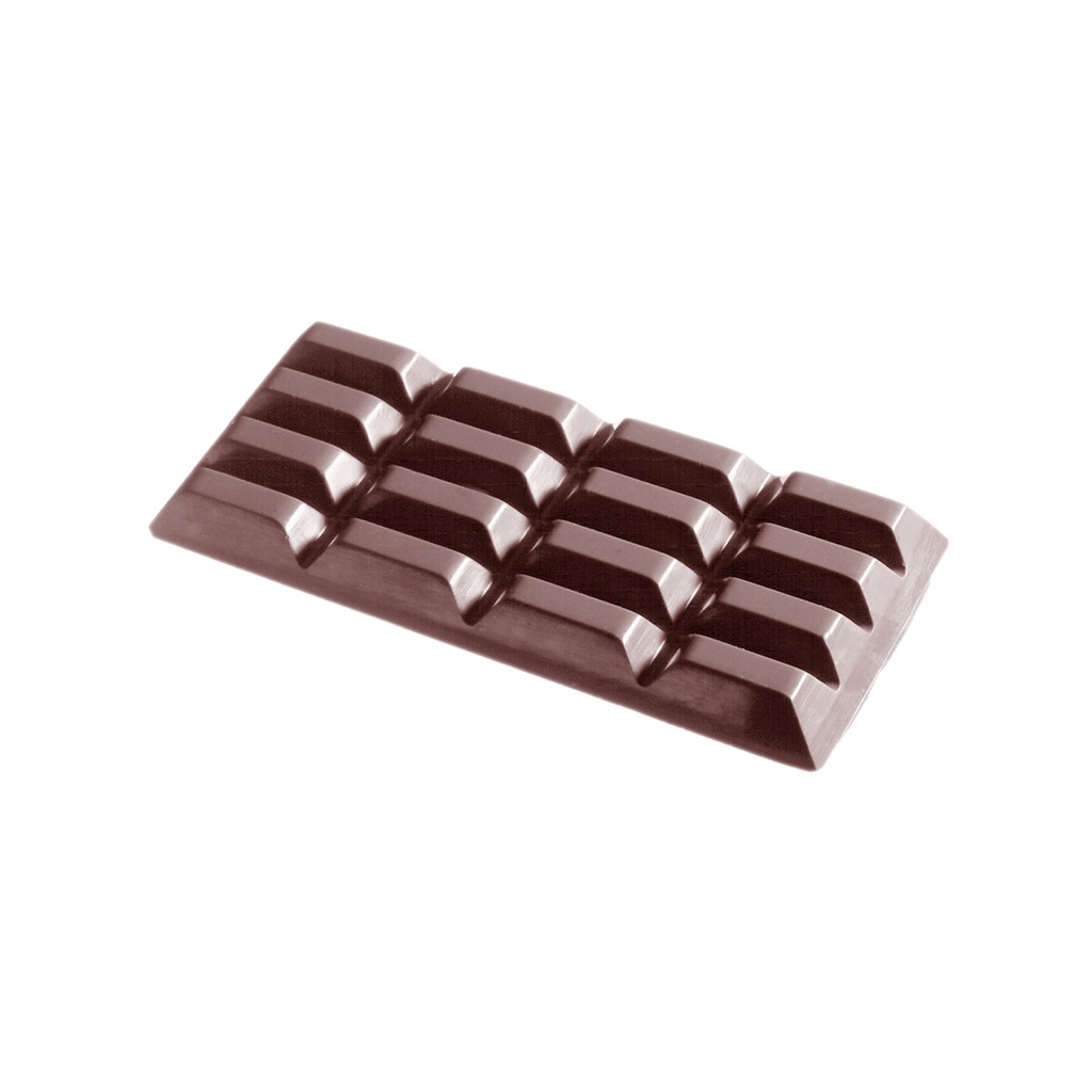 Moule à chocolat tablette 4x4 longue 115 gr