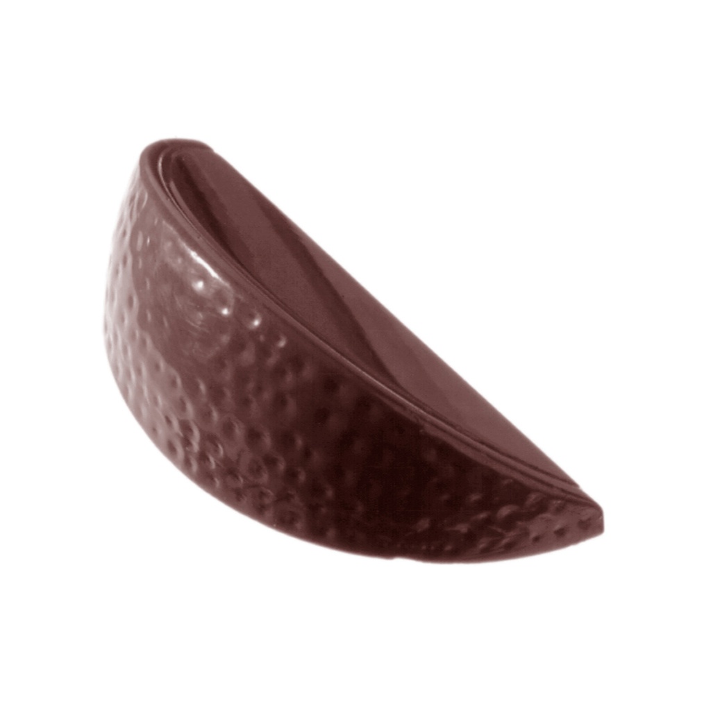 Stampo di cioccolato spicchio d'arancia