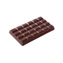 Moule à chocolat tablette 6x4 ondulé 103 gr