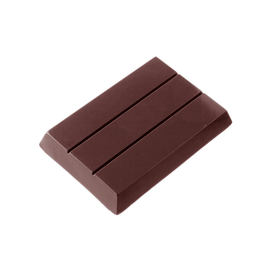 Chocoladevorm tablet 1x3 vlak 88 gr
