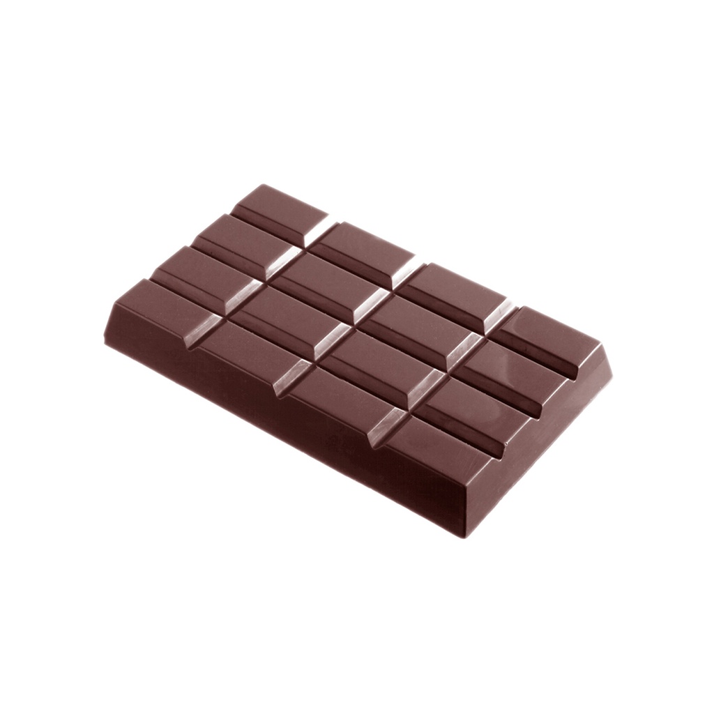 [2052CW] Chocolate mould tablet 4x4 460 gr