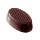 Chocoladevorm ovaal kort