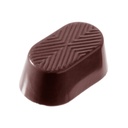 Chocolate mould oval drawing
