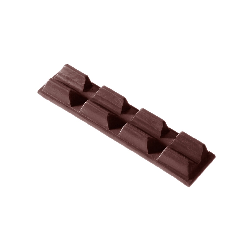 Moule à chocolat barre 4x2 23 gr