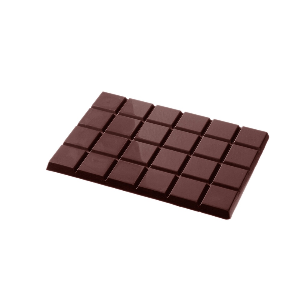 Schokoladenform tablet 4x6 plat 210 gr