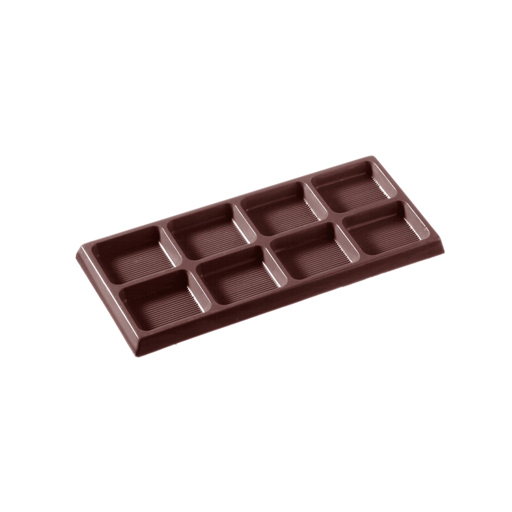 Chocolate mould tablet 2x4 arcering
