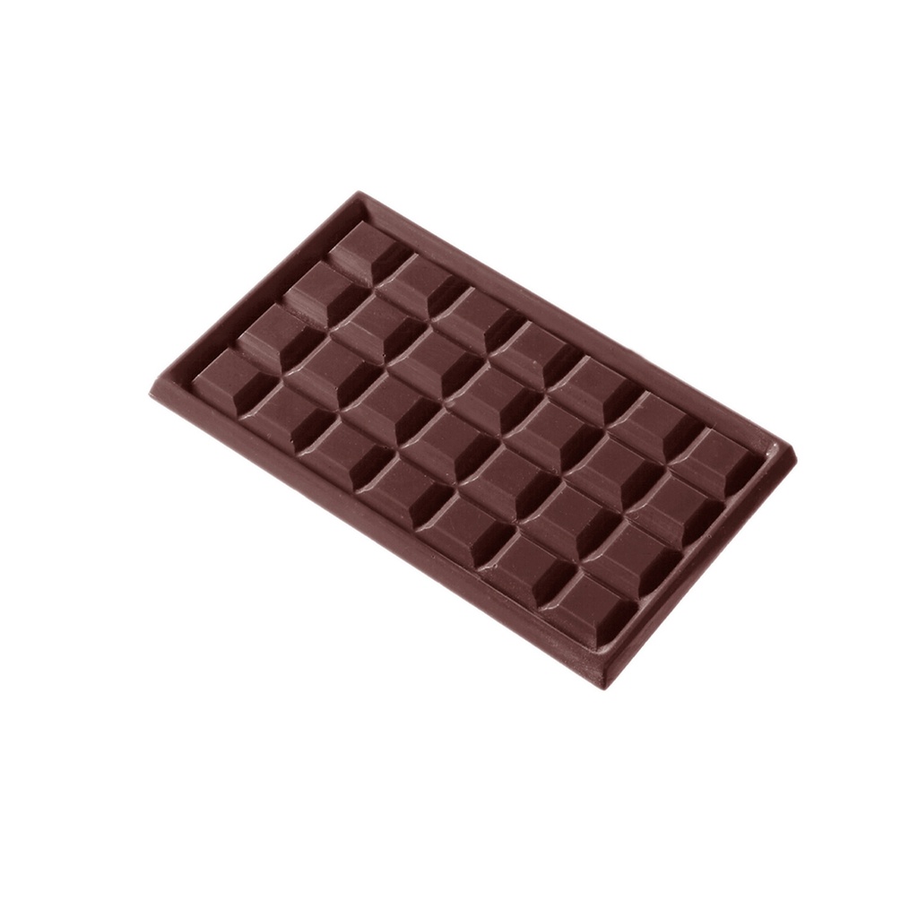 Chocolate mould tablet 4x7 flat
