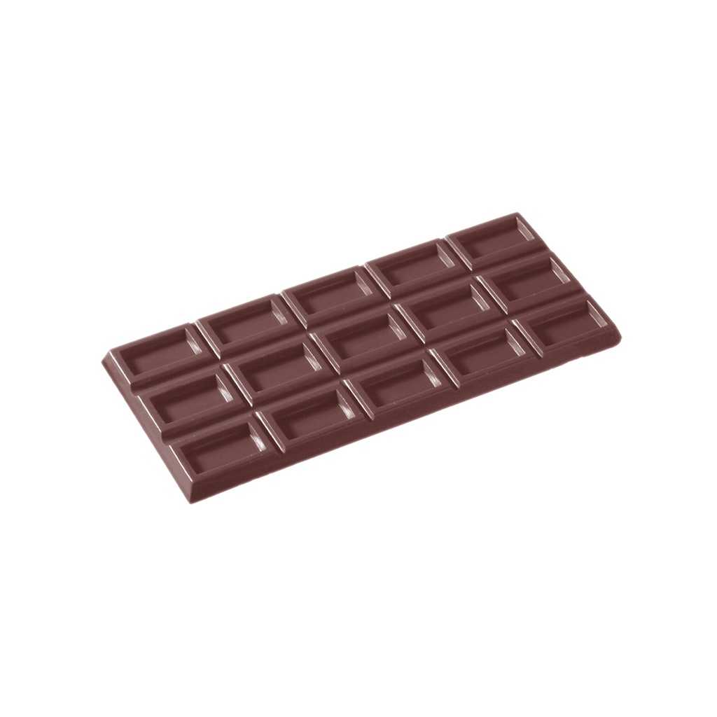 Chocolate mould tablet 3x5 rectangle