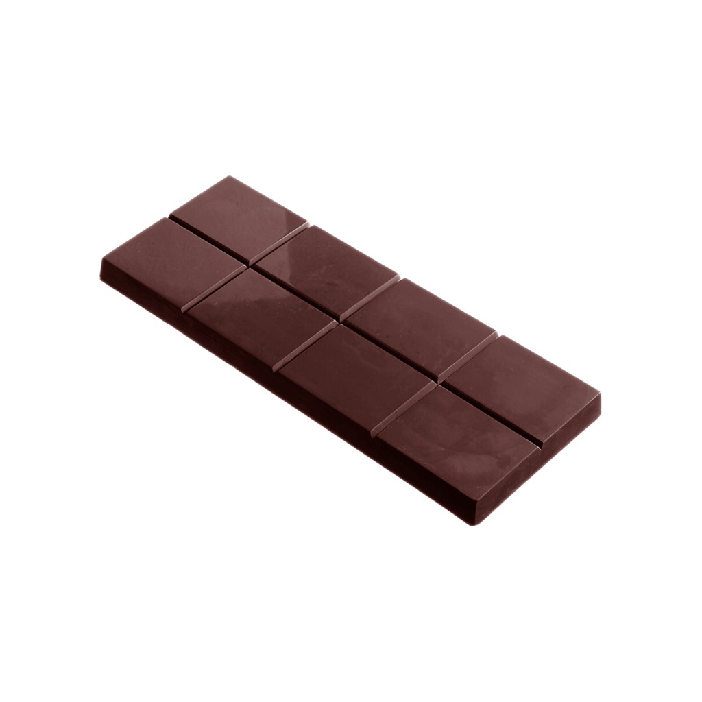 Chocolate mould tablet 2x4 flat