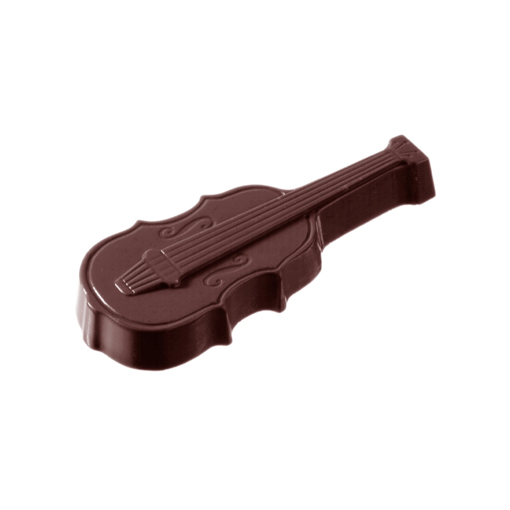 Chocolate mould violin