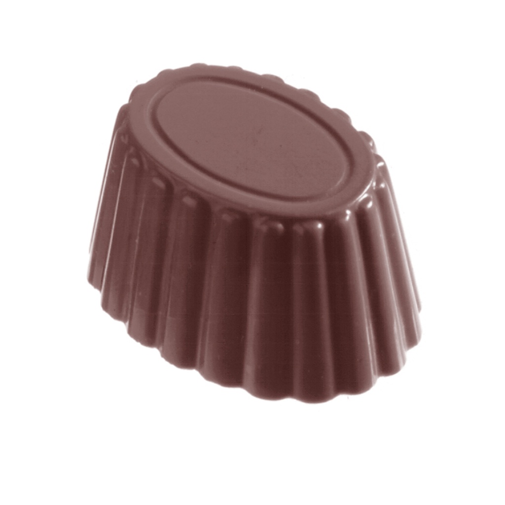 Molde de chocolate copa ovalada