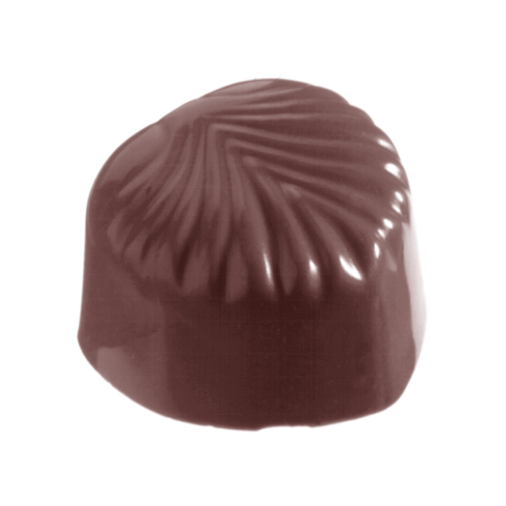 Molde de chocolate hoja