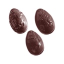 Molde de chocolate huevo liebre 74 mm 8 fig. (MTO)