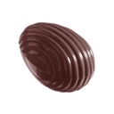 Schokoladenform Ei gestreift 32 mm