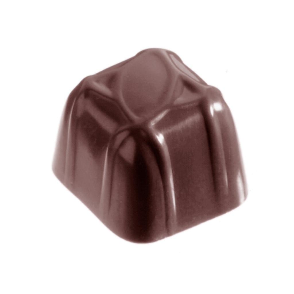 Chocoladevorm carre garni