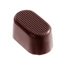 Chocolate mould oval arcering