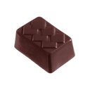 Molde de chocolate rectángulo escocés
