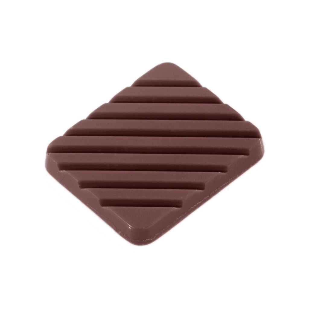 [2267CW] Moule à chocolat caraque rayé