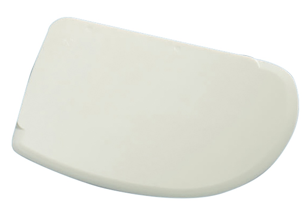[227352] Dough scraper assymetrical 128 x 90 mm