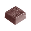 Molde de chocolate cuadrado francés