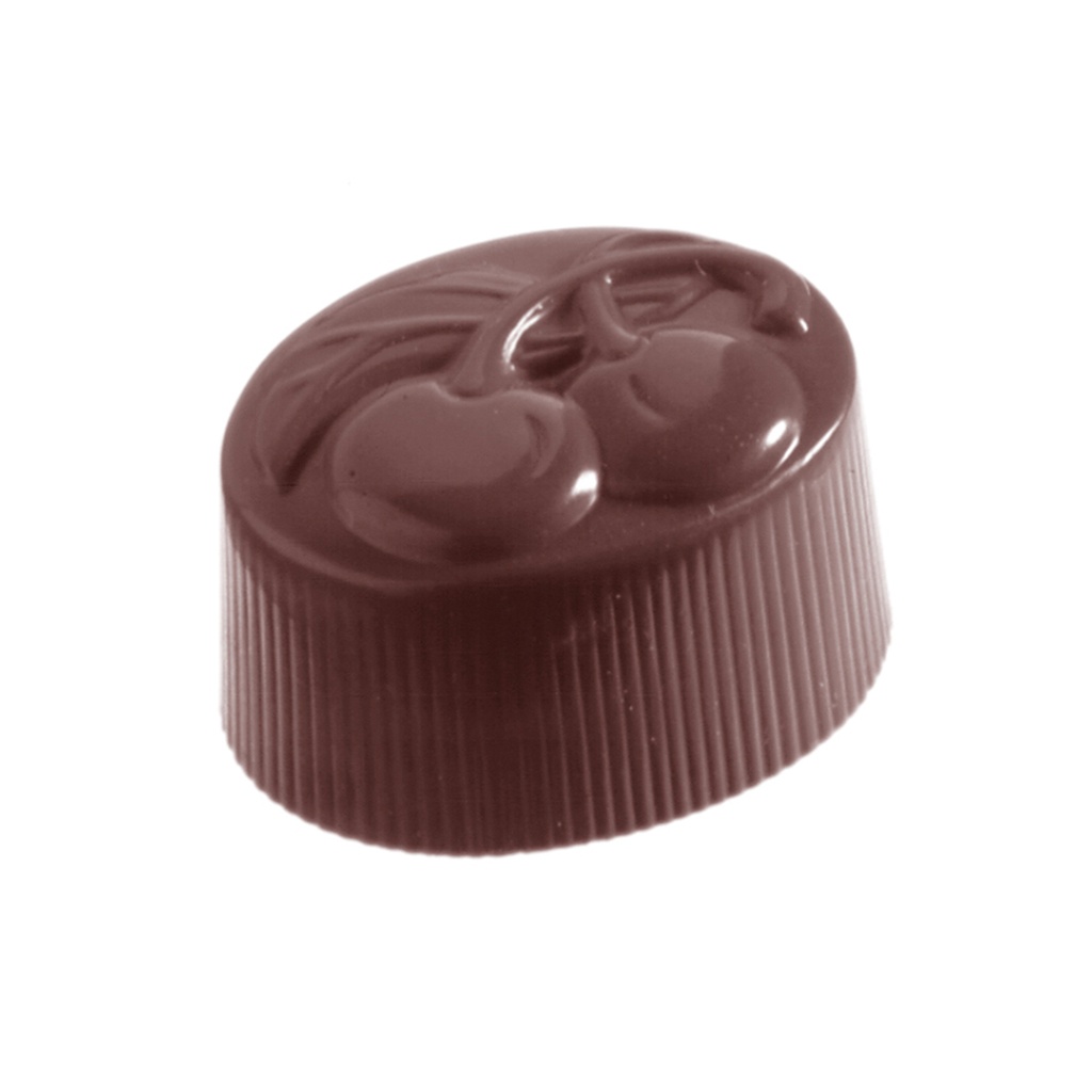 Moule à chocolat cerise double