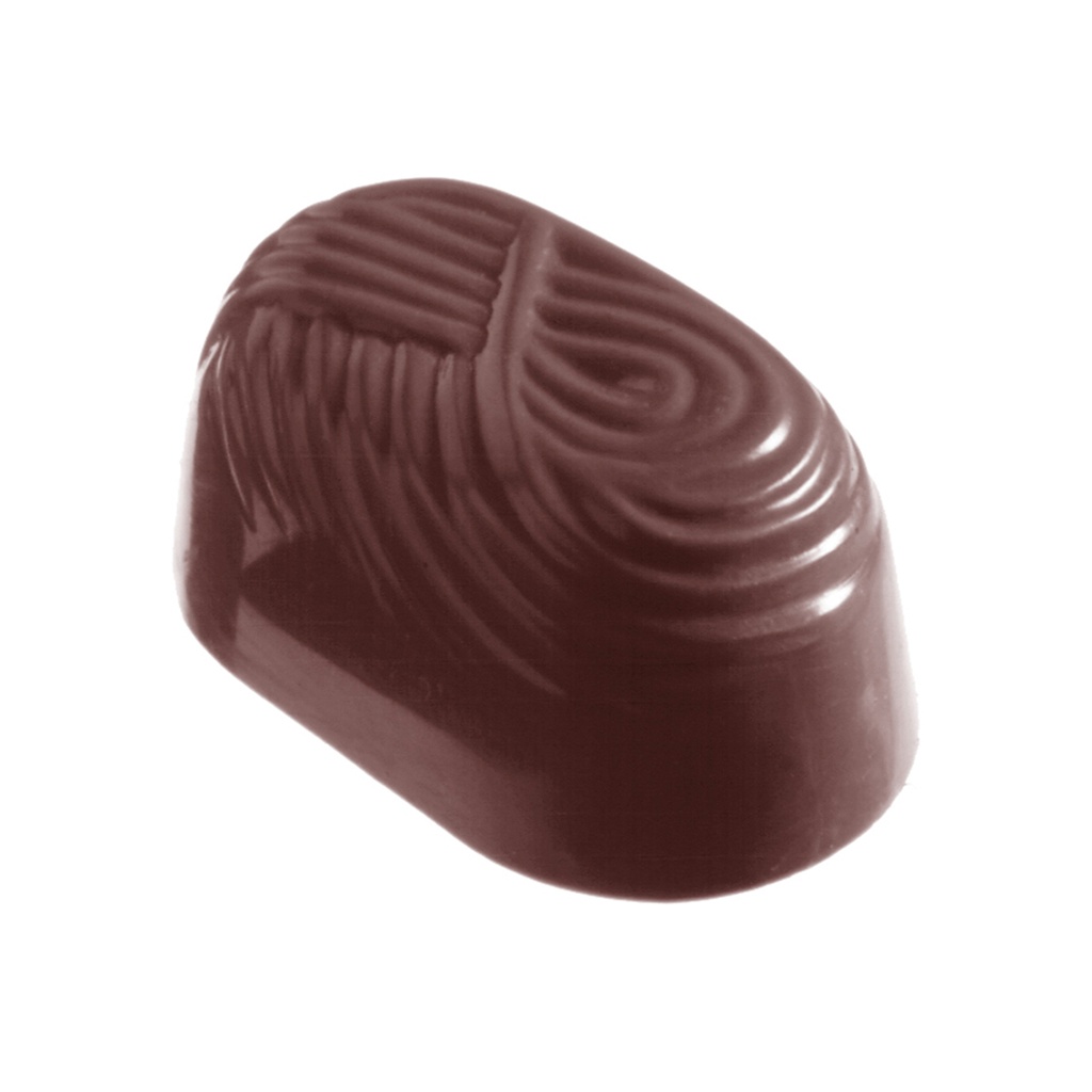 [2300CW] Stampo di cioccolato ghianda a righe