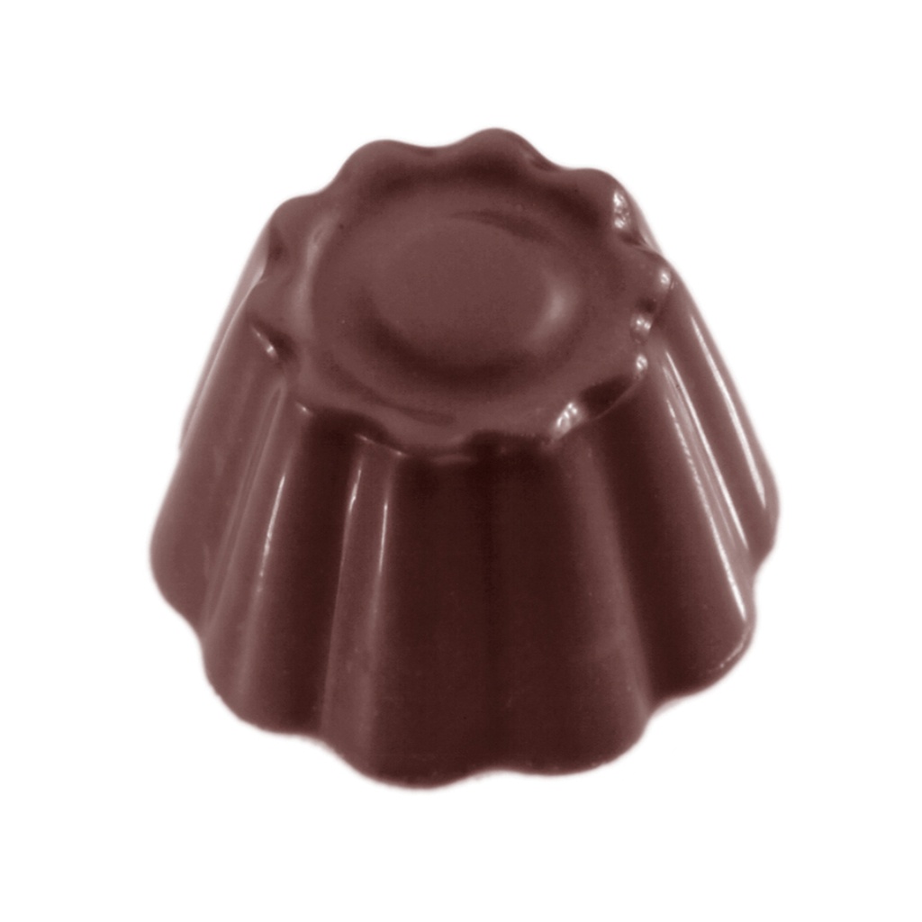 Schokoladenform cuvette rond