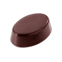 Chocolate mould oval plain 5x8