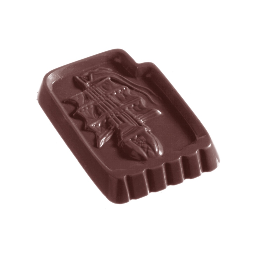 Chocoladevorm karak schip