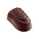 Molde de chocolate ondulado