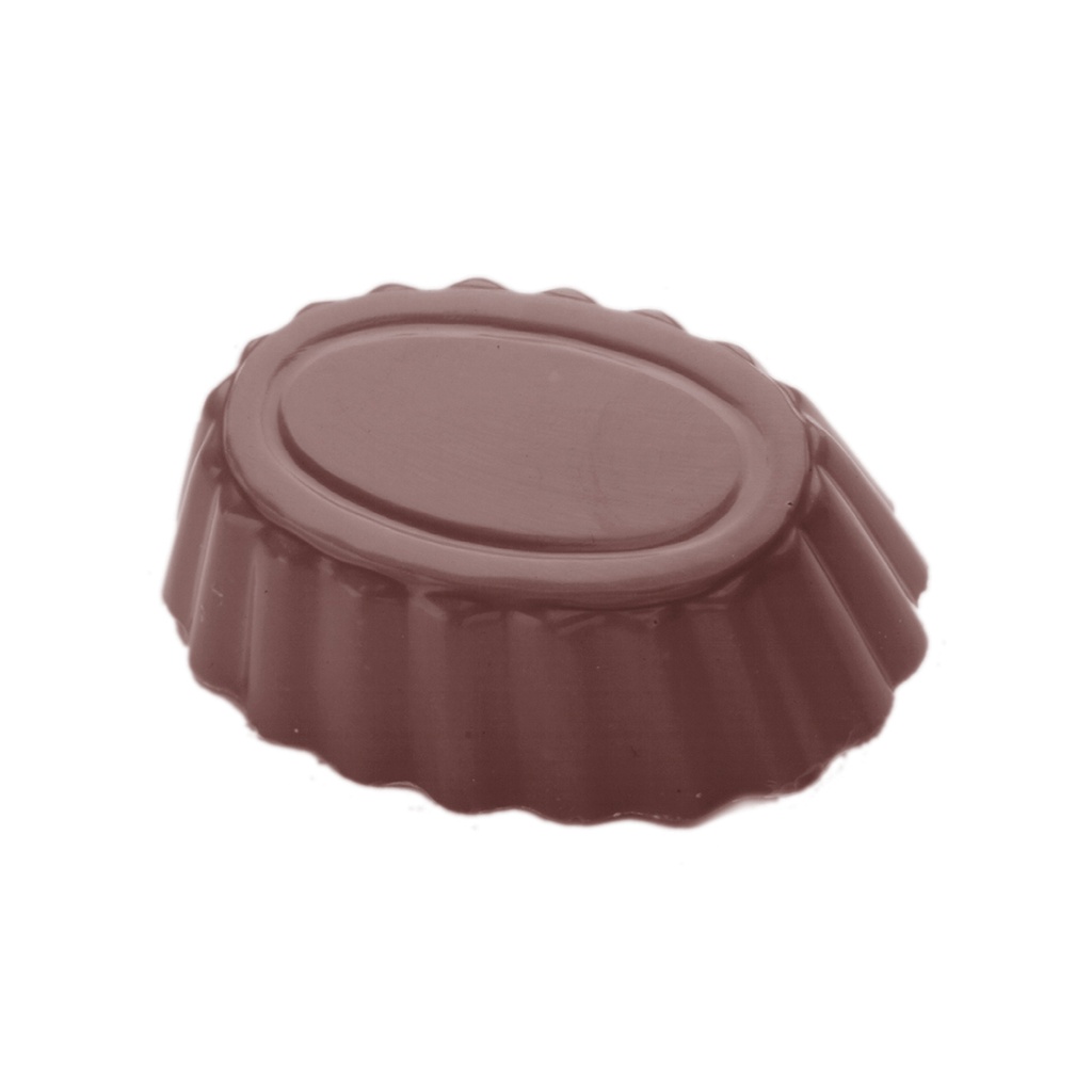 [2346CW] Chocoladevorm cuvet ovaal