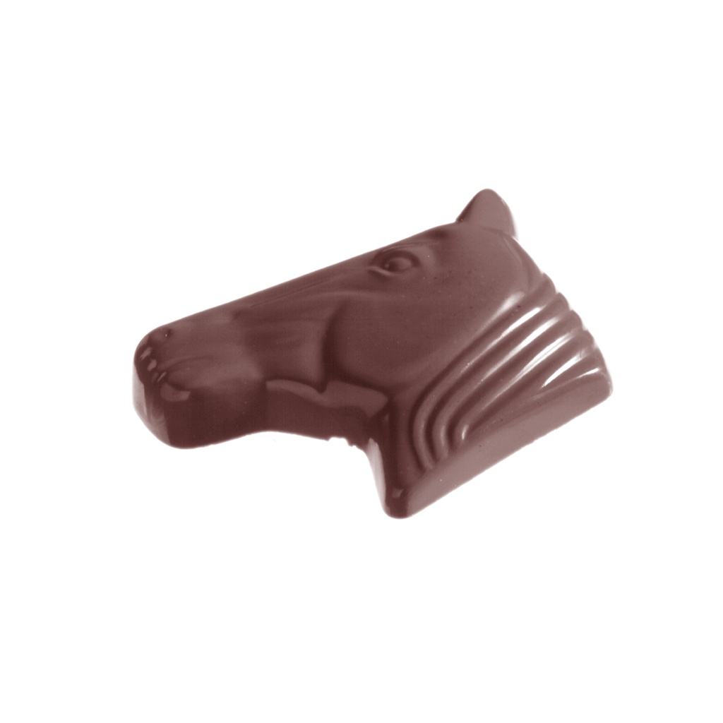 Molde de chocolate cabeza de caballo