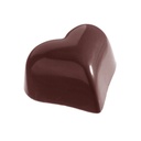 Chocolate mould heart round