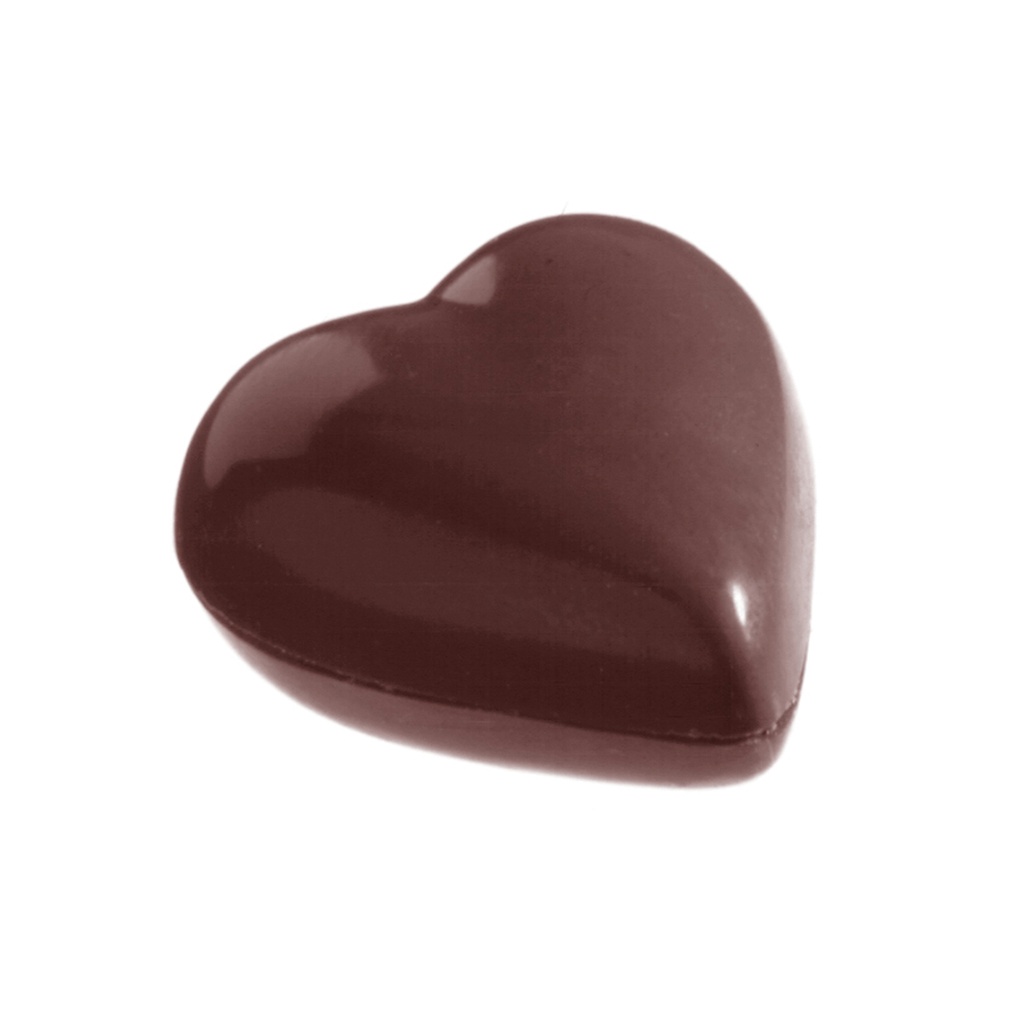 [2383CW] Molde de chocolate corazón 33 mm