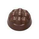 Stampo di cioccolato tondo con 9 sfere