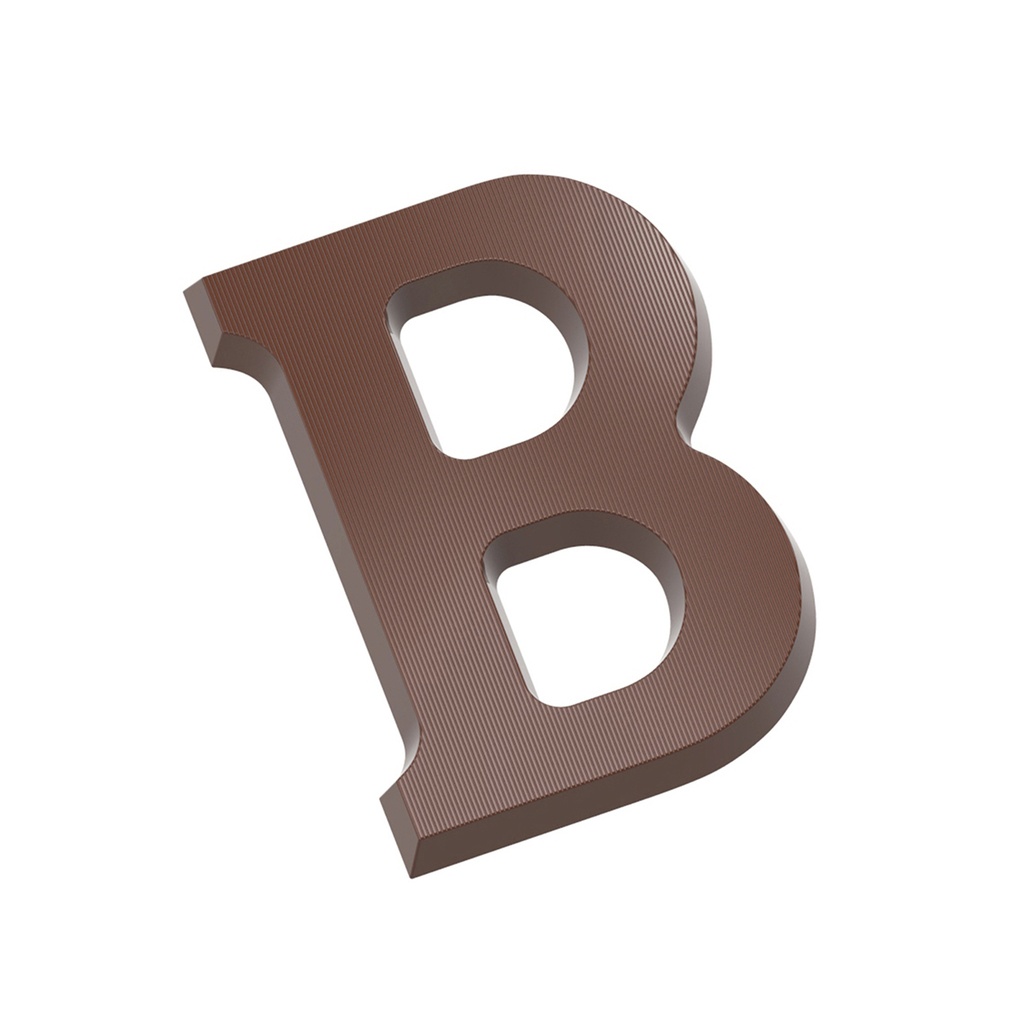 Molde de chocolate letra B 135 gr