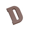 Molde de chocolate letra D 135 gr