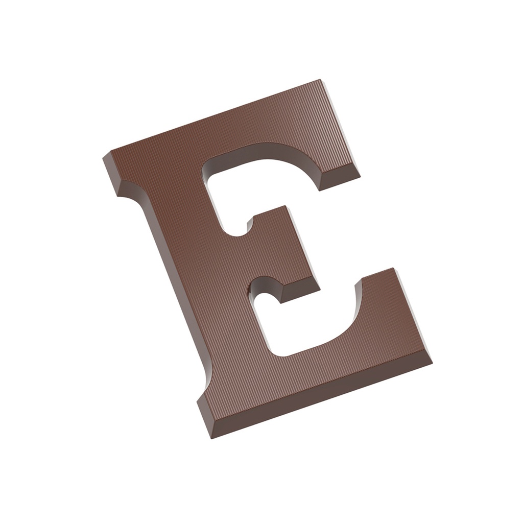 Chocolate mould letter E 135 gr