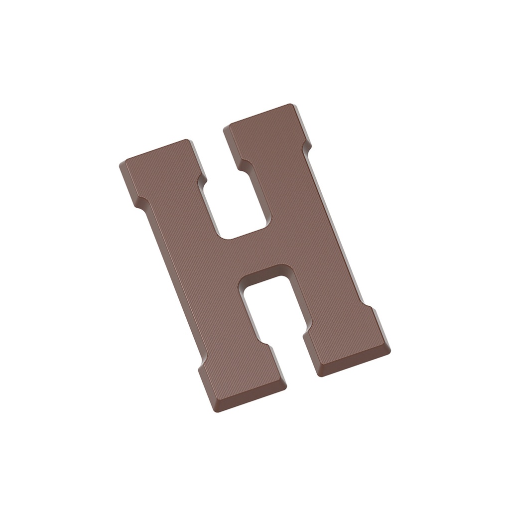 Moule à chocolat lettre H 135 gr