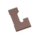 Chocolate mould letter L 135 gr