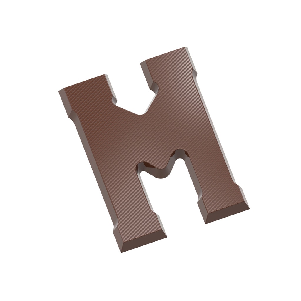 Stampo di cioccolato lettera M 135 gr
