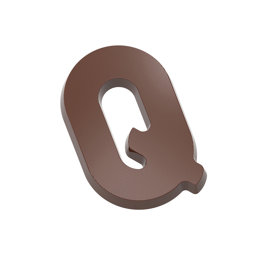 Chocoladevorm letter Q 135 gr