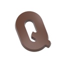 Stampo di cioccolato lettera Q 135 gr