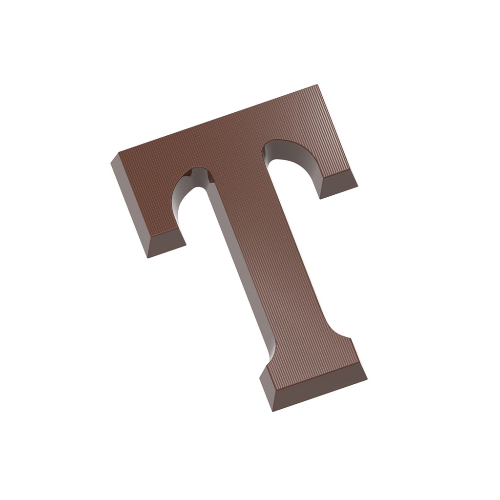 Chocoladevorm letter T 135 gr
