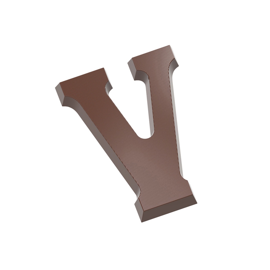 Chocolate mould letter V 135 gr