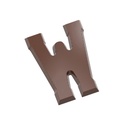 Molde de chocolate letra W 135 gr