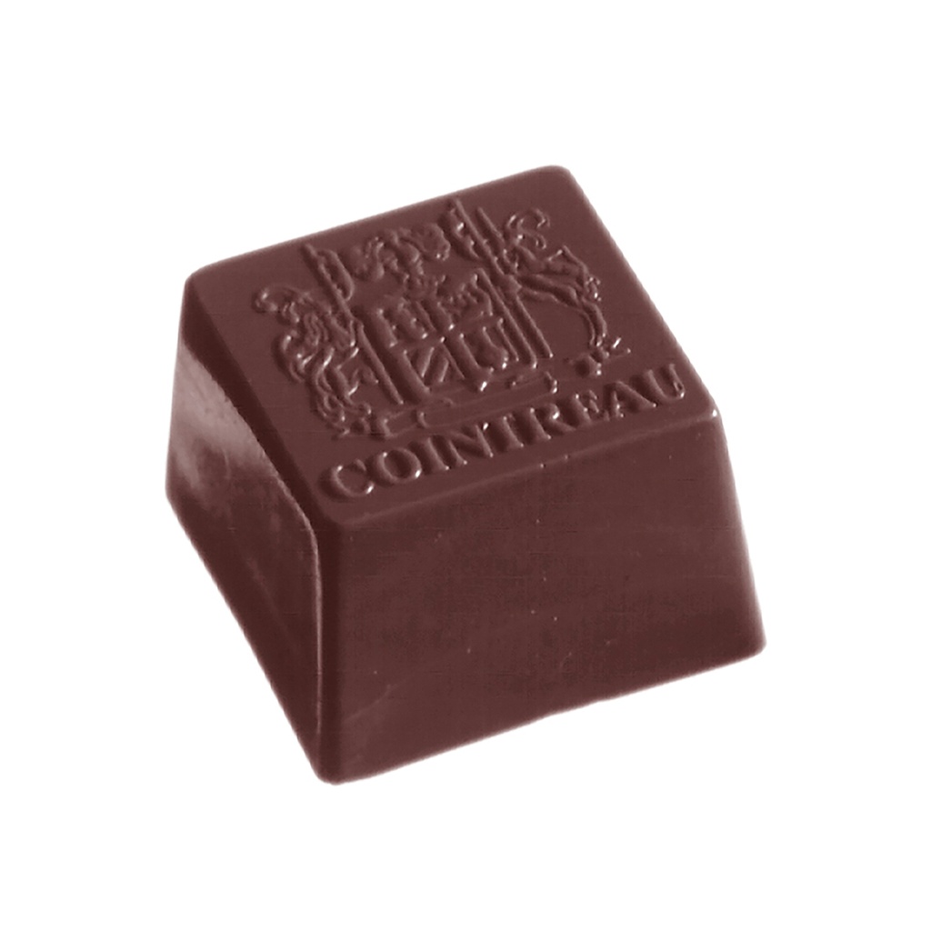 Schokoladenform Cointreau Viereck