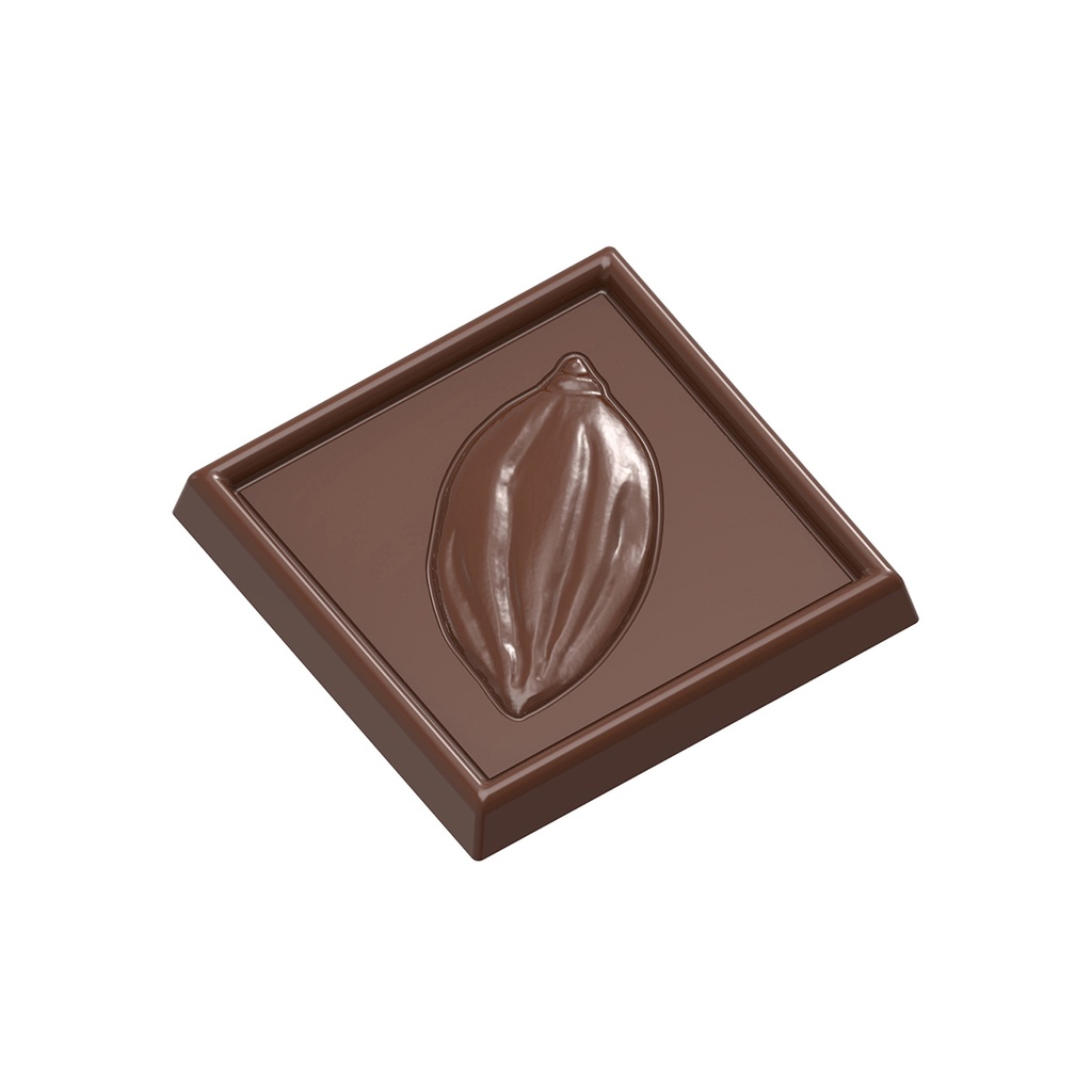 Stampo di cioccolato caraque fava di cacao