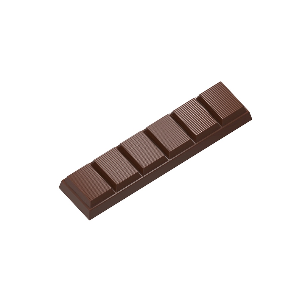 Molde de chocolate barra 6 cubitos