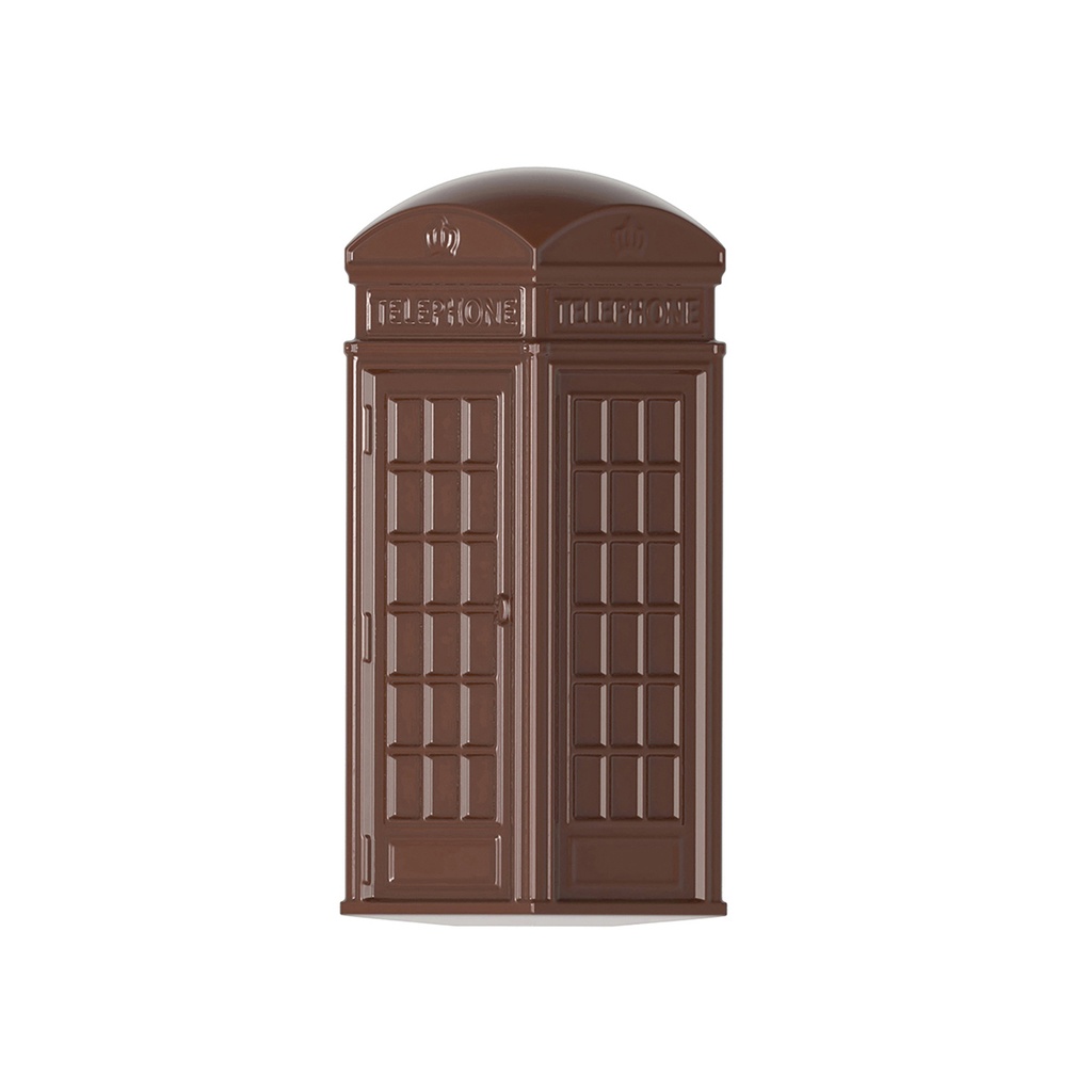 Stampo di cioccolato cabina telefono
